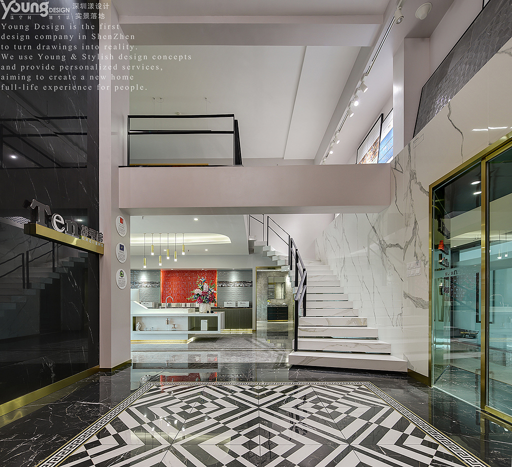 瓷砖展厅 - 效果图交流区-建E室内设计网