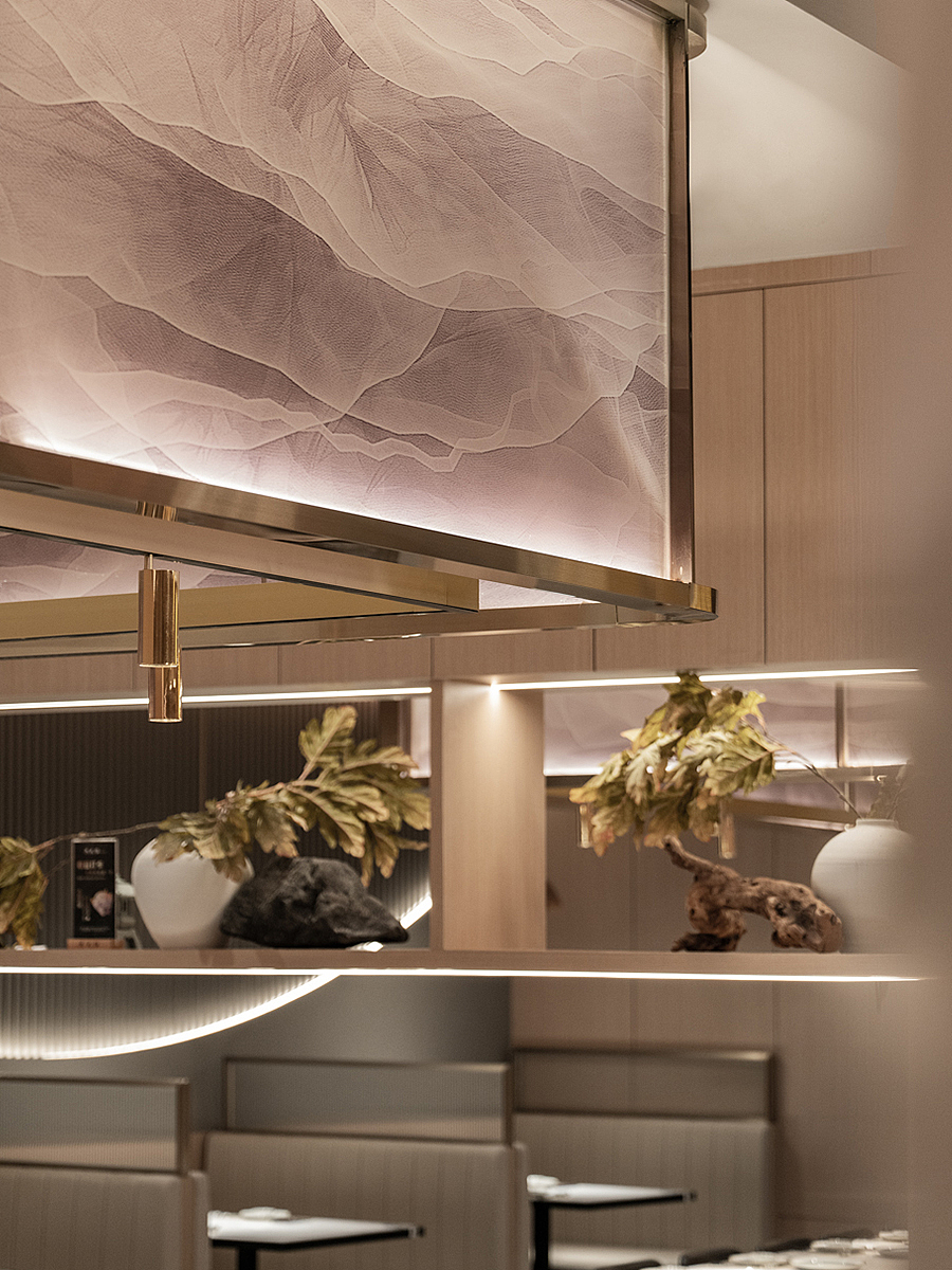 广州餐厅设计,“一艘大船”开进了大渔铁板烧自助餐厅