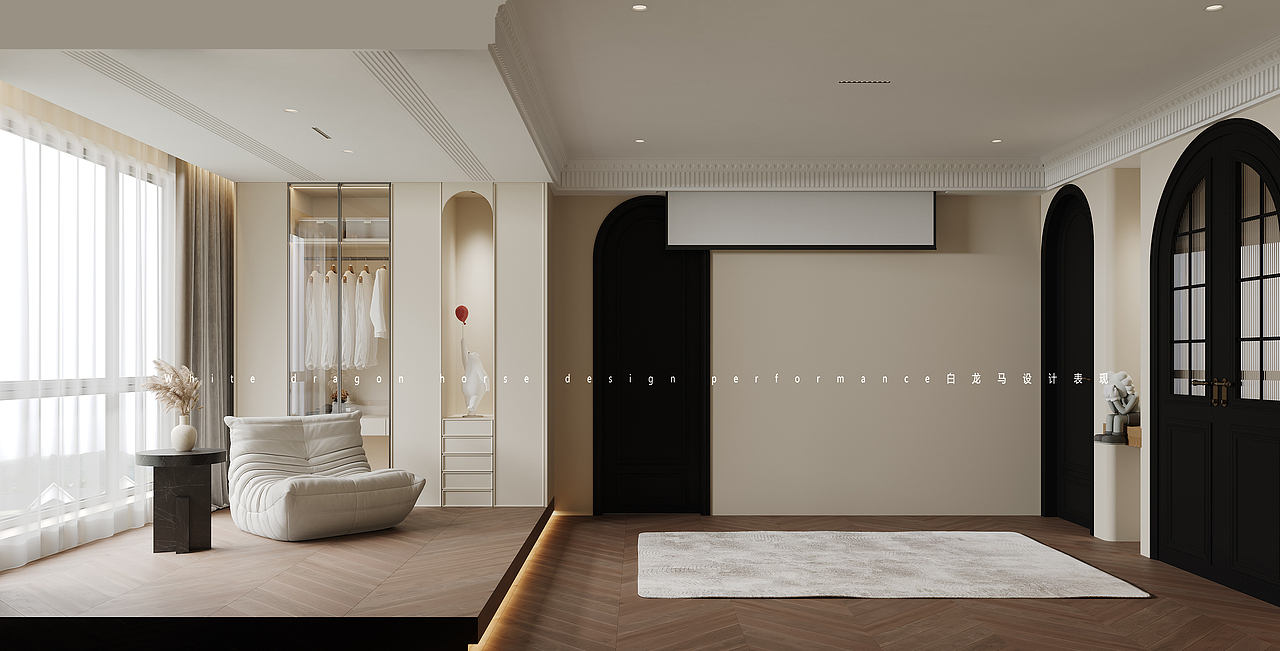 美拉德色系别墅案例