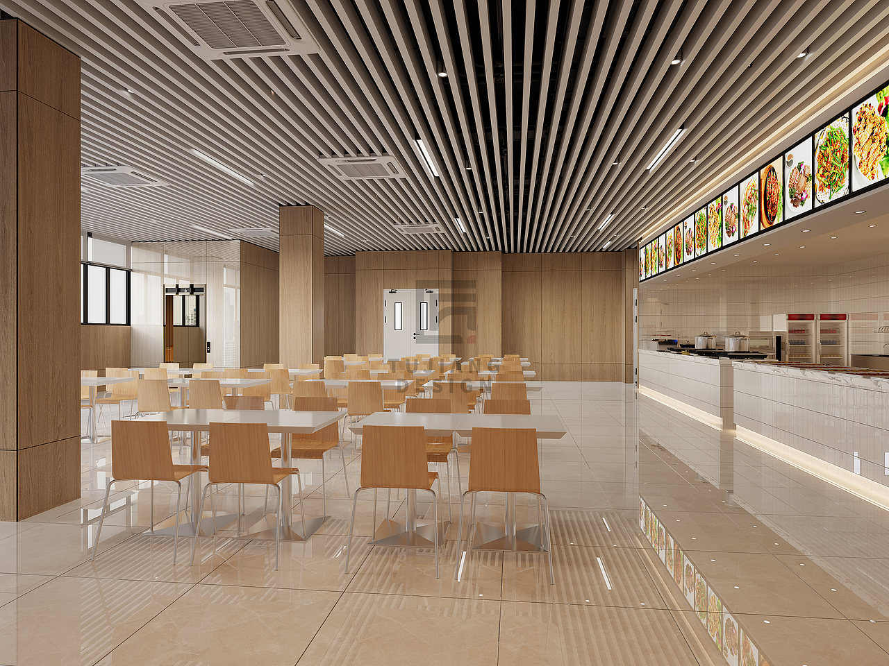 这是食堂？太高级了吧...（图ZMzIzNDY2ODg0） - 商业空间设计 - 站酷设计师媛媛设计1原创素材 - 站酷ZCOOL