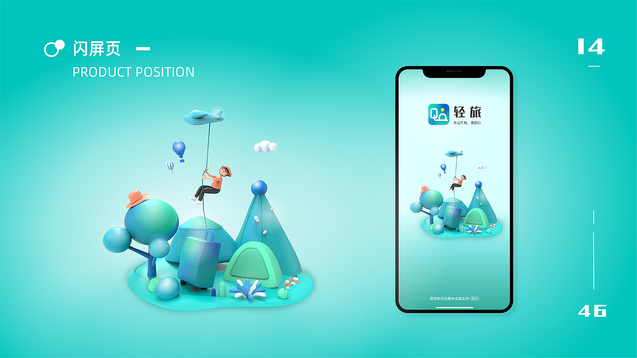 轻旅旅行app UI界面设计