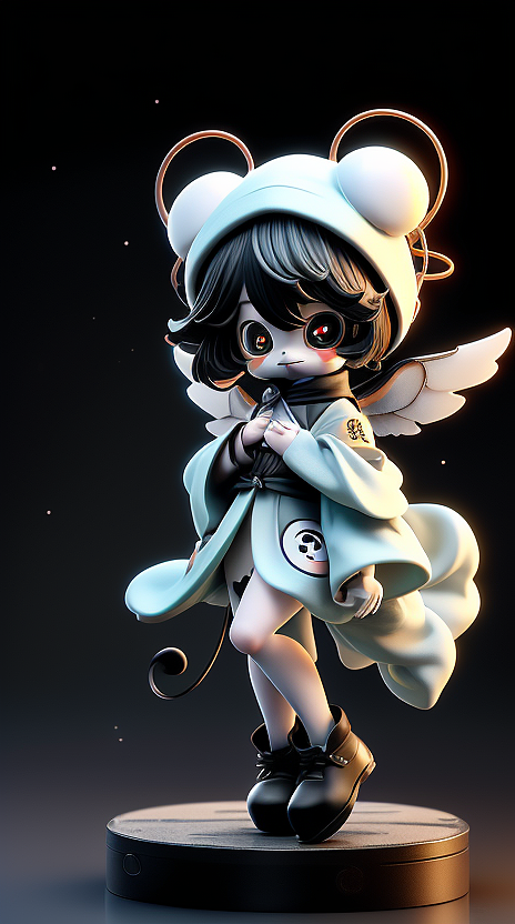 类人型精怪形象,新人第一次创作