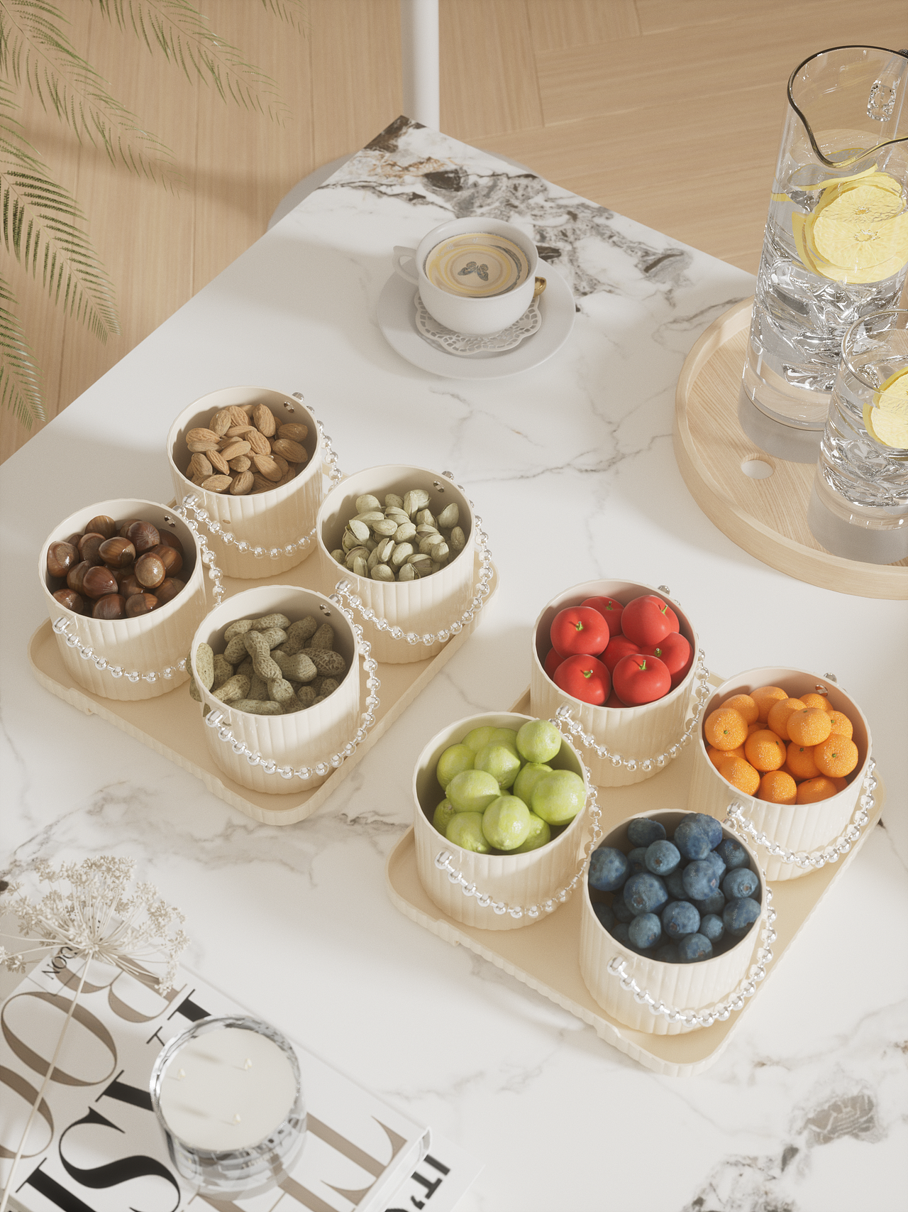 家居收纳商业渲染作品