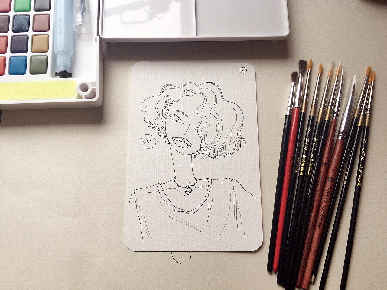 索菲所画_水彩练习_a01（图ZNTI4MzcxNzI=） - 艺术插画 - 站酷设计师S索菲原创素材 - 站酷ZCOOL