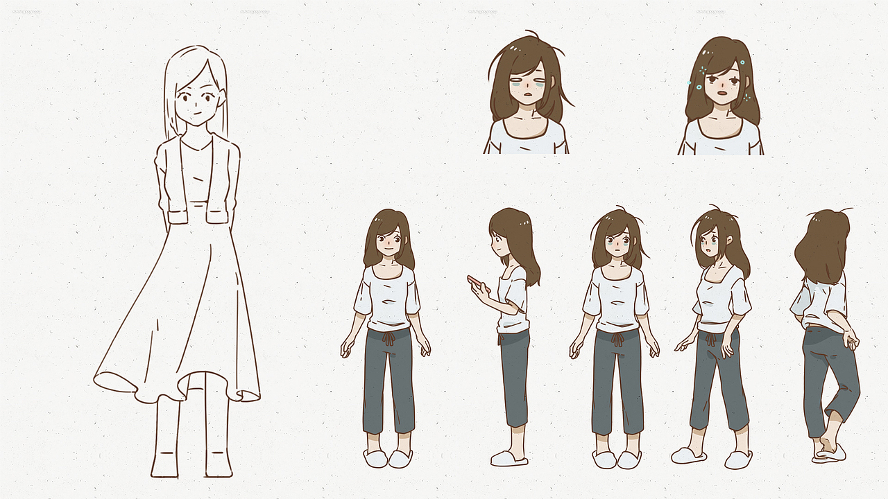 动画项目小结。（图ZMTgzMDQ4MTA4） - 概念设定 - 站酷设计师马戏团的乌鸭原创素材 - 站酷ZCOOL