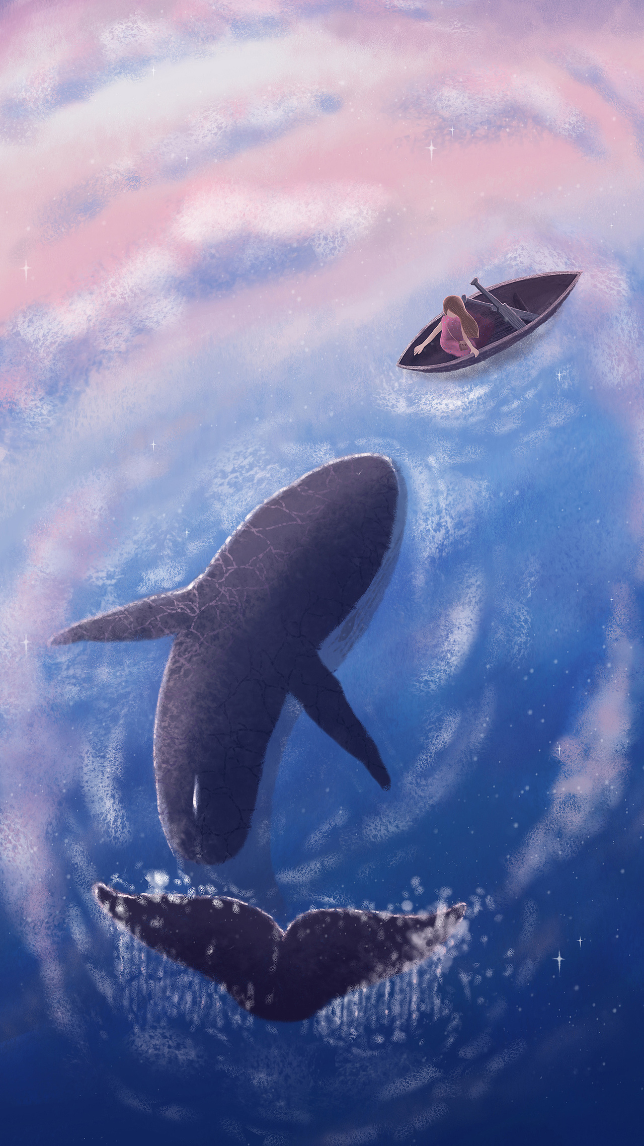 鲸（图ZMjY2MDk0NDk2） - 海报 - 站酷设计师冰山爱雪原创素材 - 站酷ZCOOL