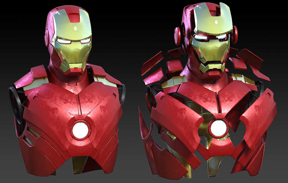 几年前做的钢铁侠