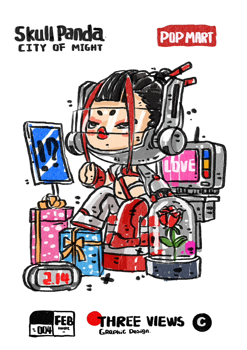 ipad涂鸦风格插画（图ZMzQwMjAyNTYw） - 新锐潮流插画 - 站酷设计师elijah多力原创素材 - 站酷ZCOOL