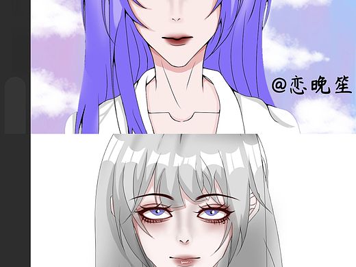 漫画风女性头像