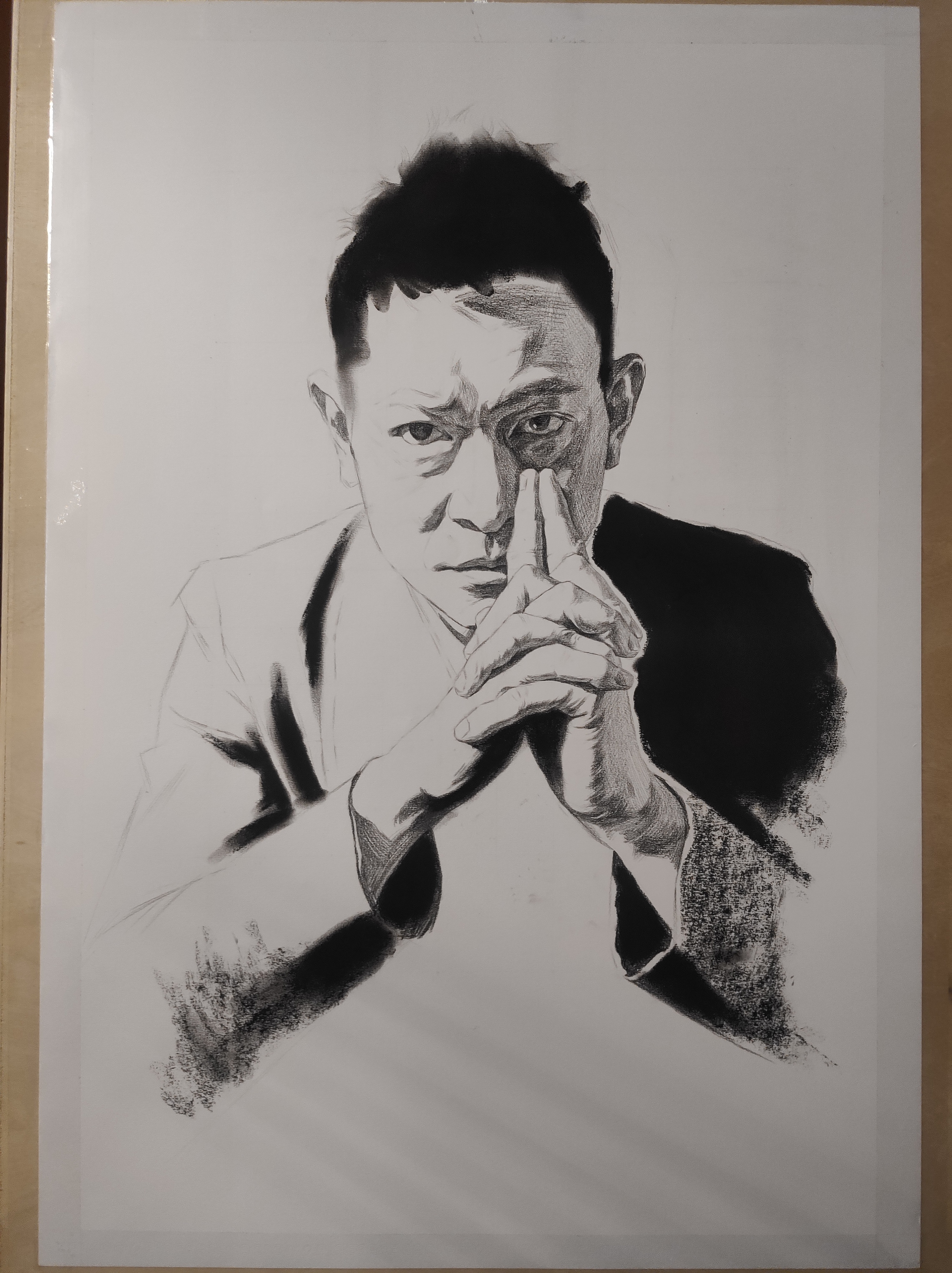 刘德华素描|纯艺术|绘画|涛绘 - 原创作品 - 站酷 (zcool)