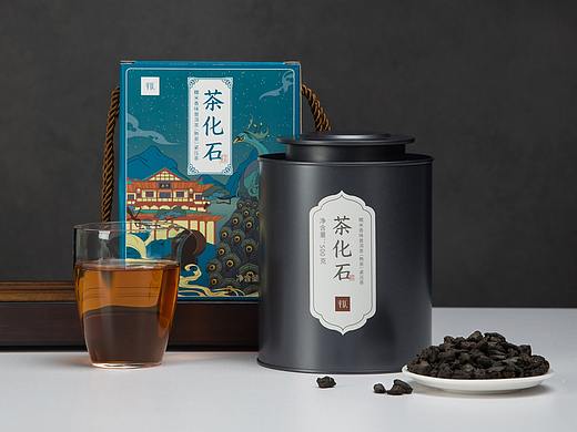 糯米香茶化石(普洱熟茶)-包装