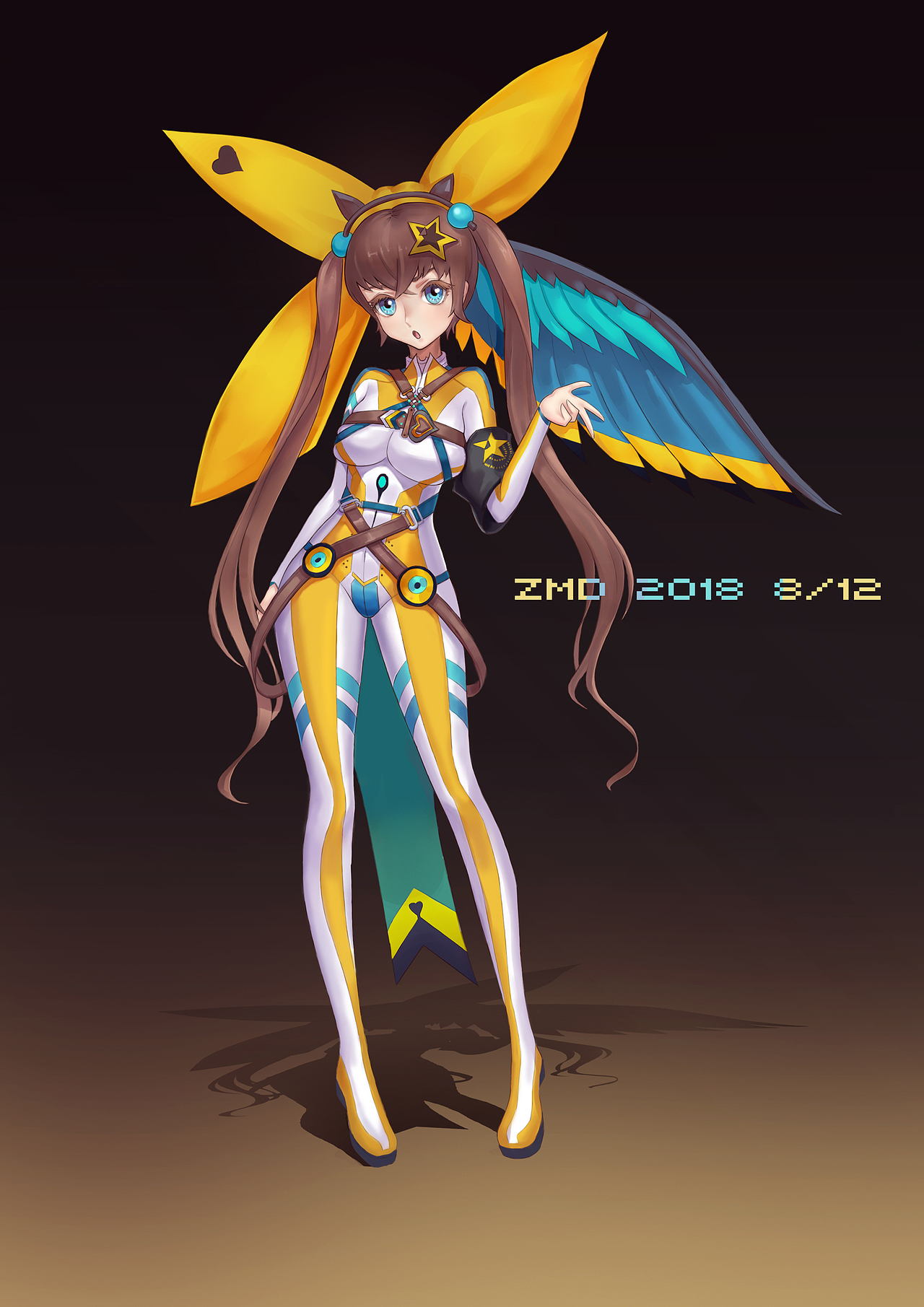 七夕快乐（图ZMTI1NTUwODE2） - 游戏原画 - 站酷设计师ZMD梦蝶原创素材 - 站酷ZCOOL