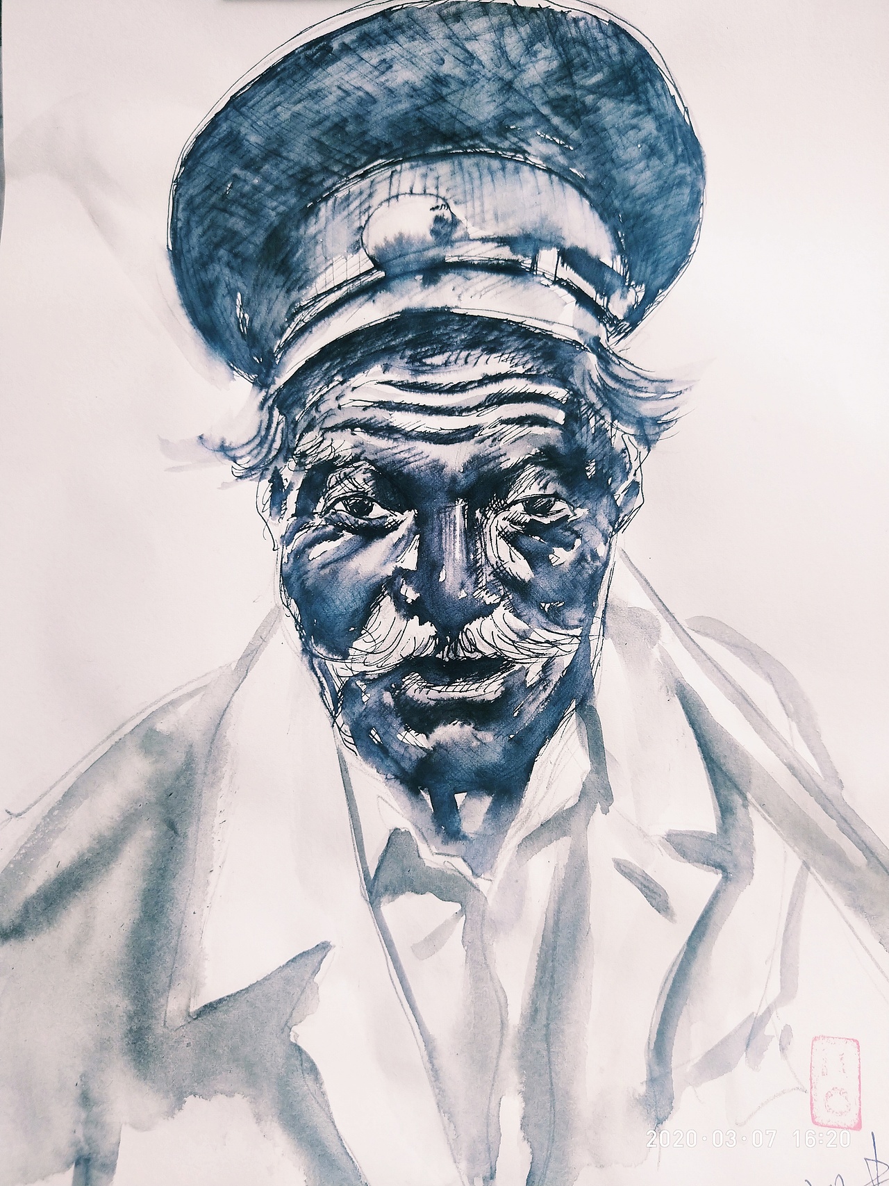 阿杜手绘速写阿杜速写