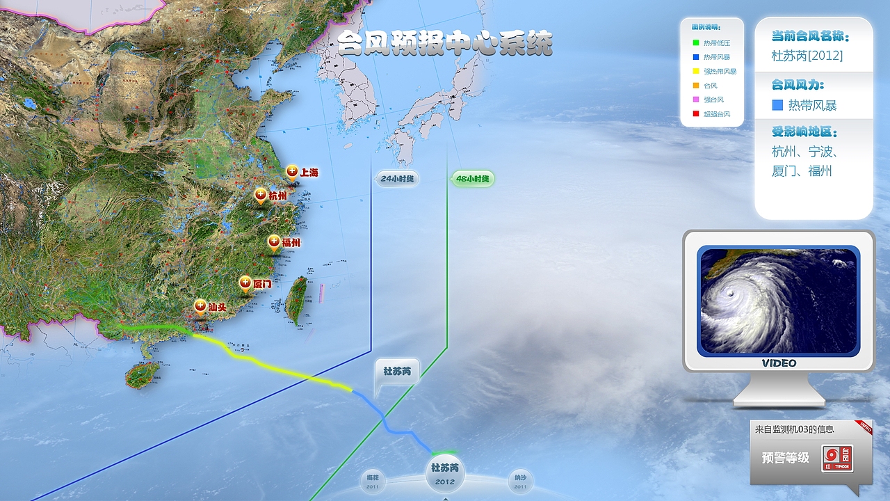 台风预报中心系统