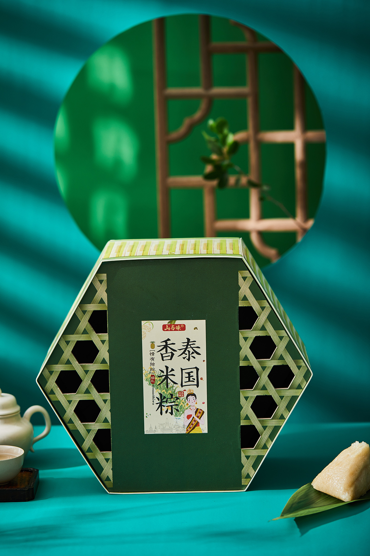 美食摄影｜泰国香米粽