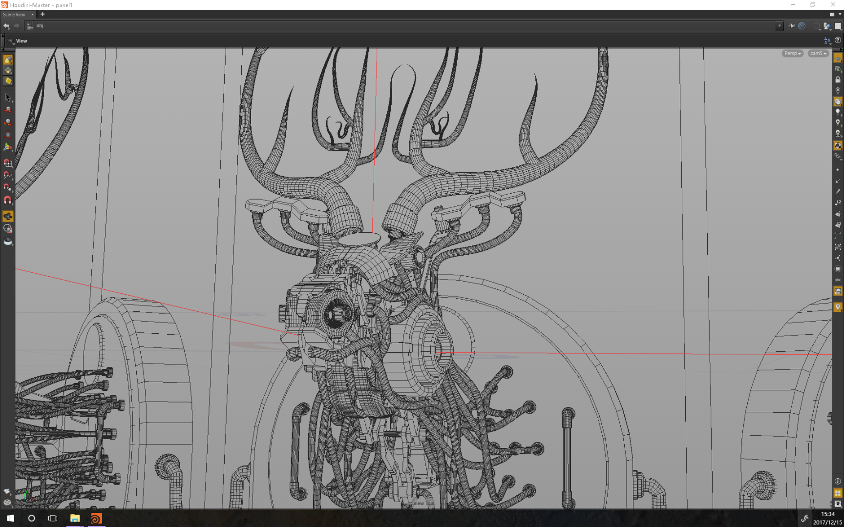 蕉内圣诞机械鹿设计