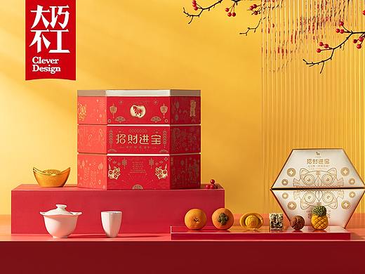 茶叶拍摄｜招财进宝什锦礼盒