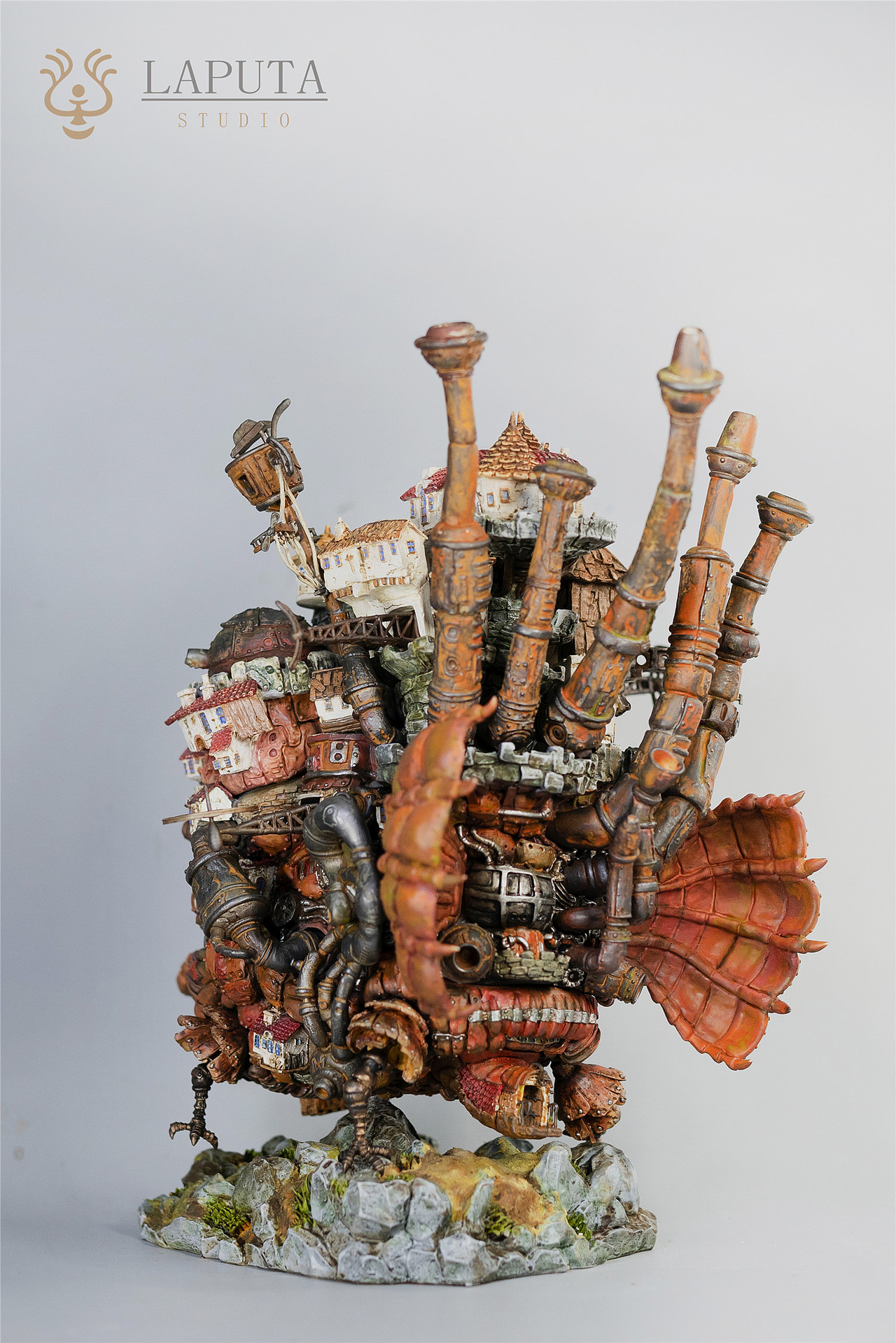 宫崎骏系列第一弹哈尔移动城堡成品图