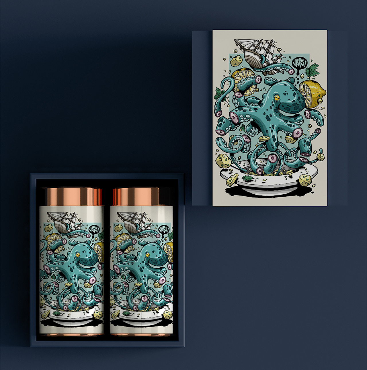 邪萌风格 || 包装设计 || 搞怪插画（图ZMTk2MTMzNTMy） - 宣传物料 - 站酷设计师烽火设计原创素材 - 站酷ZCOOL