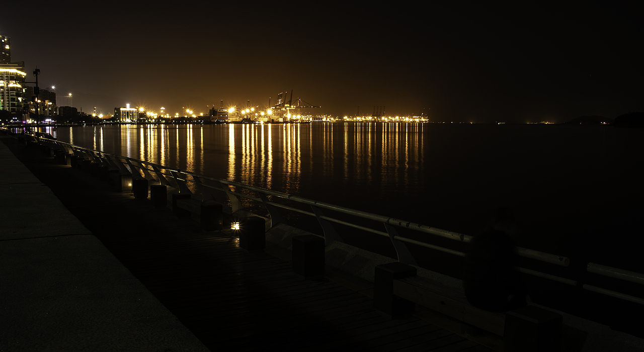 海面的灯光（图ZMjM4MzA5NTYw） - 风光摄影 - 站酷设计师Eric辰燚原创素材 - 站酷ZCOOL