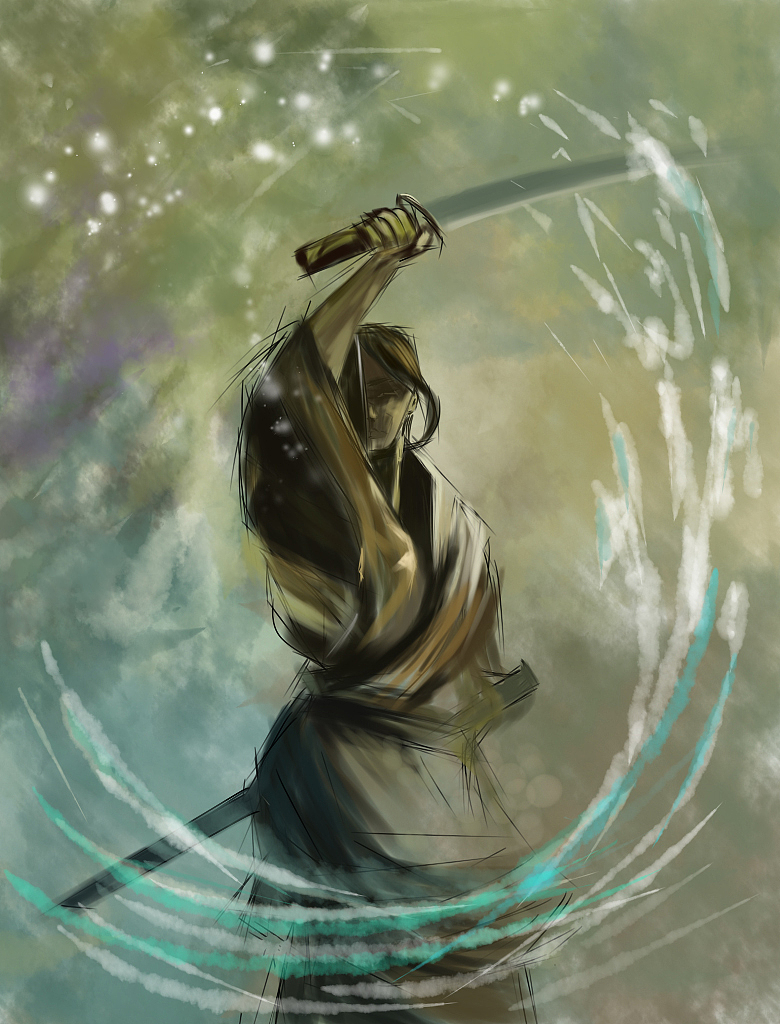 武侠（图ZMTk5NDMwNDQ0） - 创作习作 - 站酷设计师林染linran原创素材 - 站酷ZCOOL