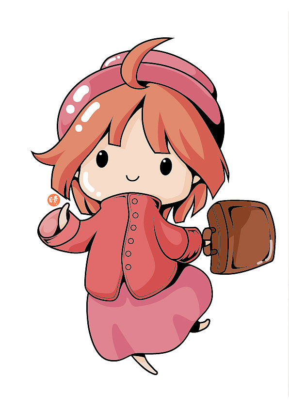 ai插画 卡通角色