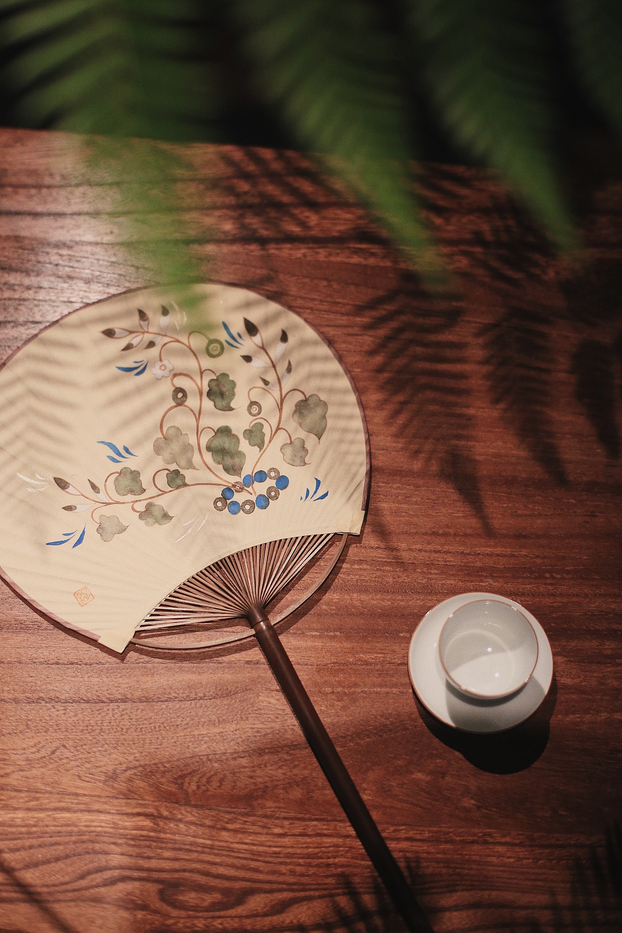 敦煌纹样小团扇