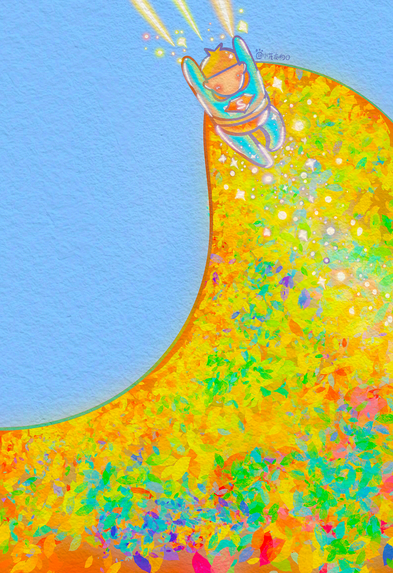 芃的原创板绘 合集 | 《你是我的守护》