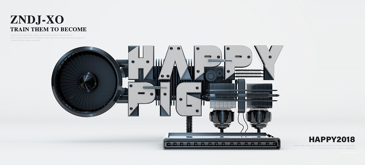 数字、字母金属材质建模合集（图ZMTgyNzQzOTAw） - 其他三维 - 站酷设计师一只大茜几原创素材 - 站酷ZCOOL