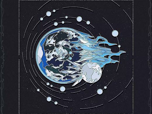 流浪地球徽章