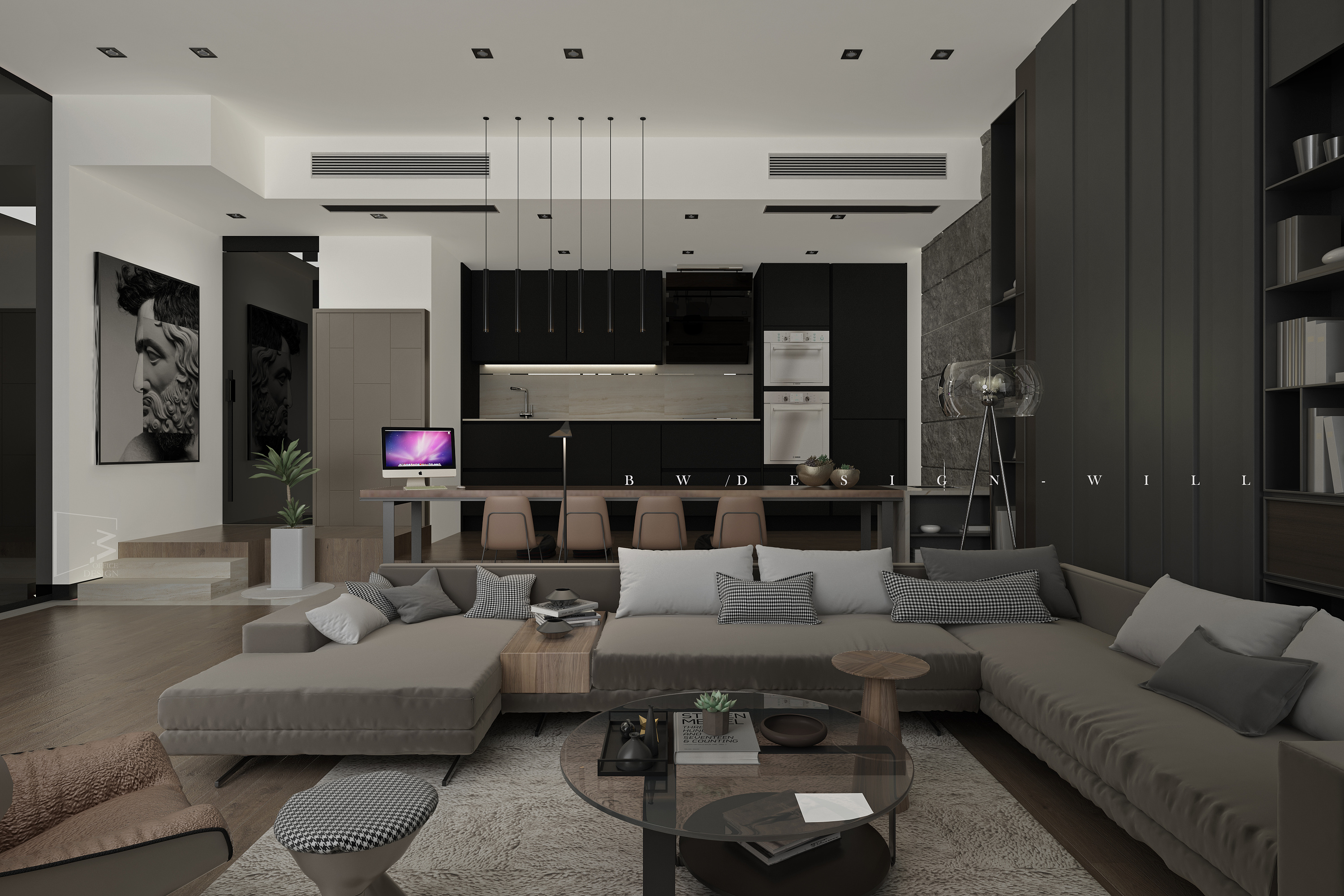 某私人住宅|空间|家装设计|wwwwill - 原创作品 - 站酷 (zcool)