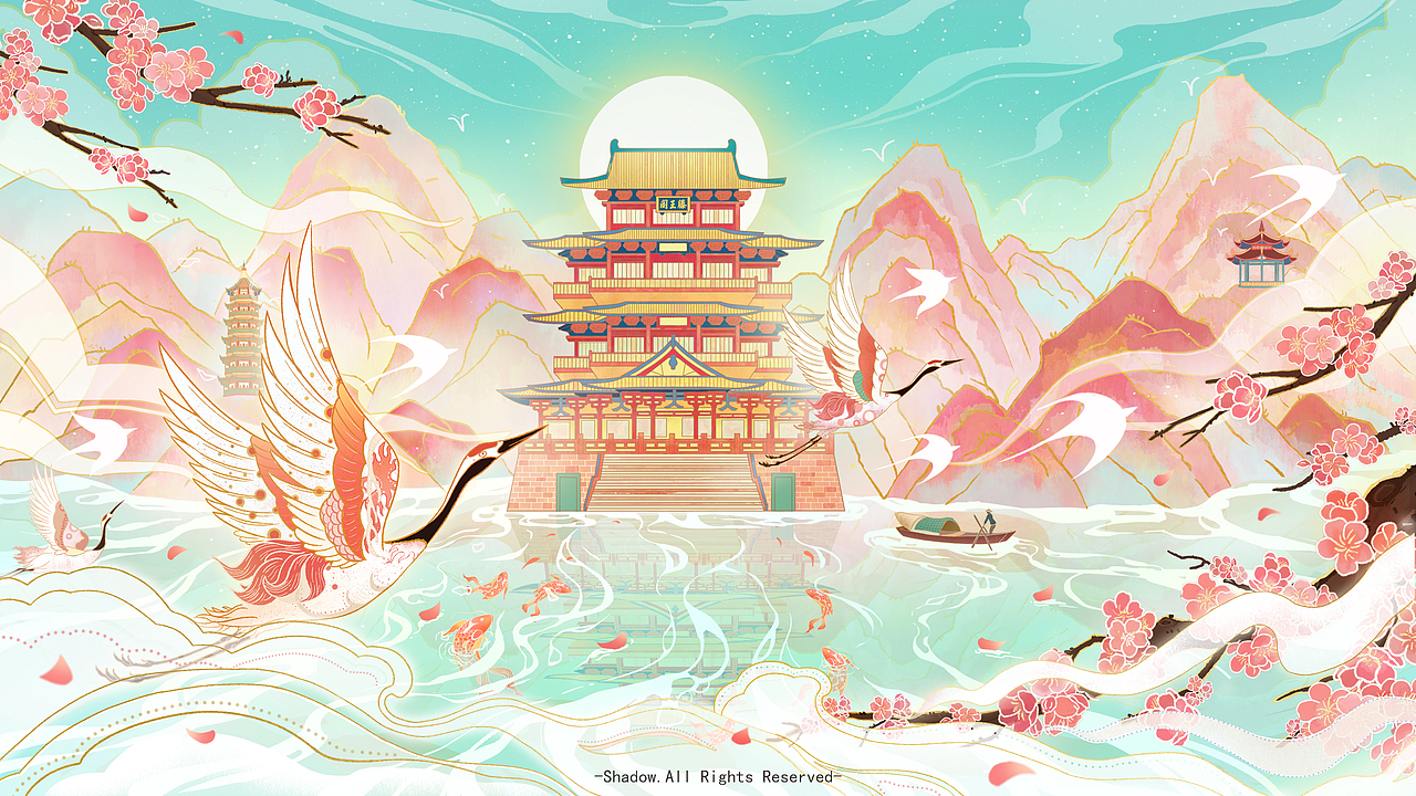 国潮插画（图ZMjYyMzIwNzQ4） - 商业插画 - 站酷设计师Wuwushadow原创素材 - 站酷ZCOOL
