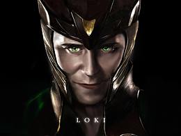 人物插畫(huà)-洛基