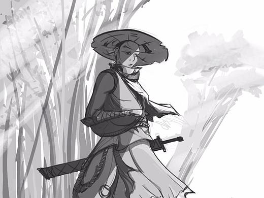 临摹作品 小宇的同学 大大的