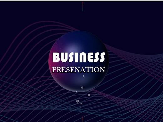 科技感风格动画ppt