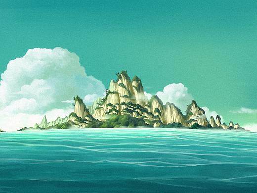 八仙降龙动画场景设定