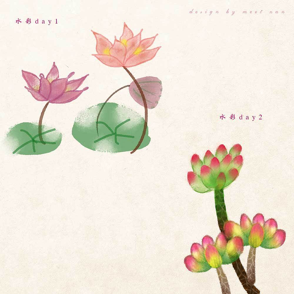 手绘学习中（图ZMjQ5ODkxMzgw） - 创作习作 - 站酷设计师meet_nan原创素材 - 站酷ZCOOL