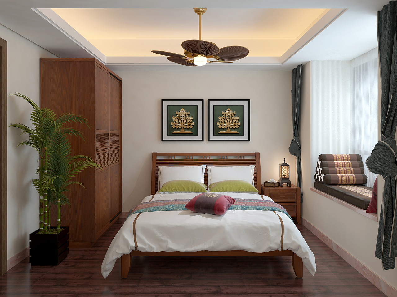 东南亚风格案件家装