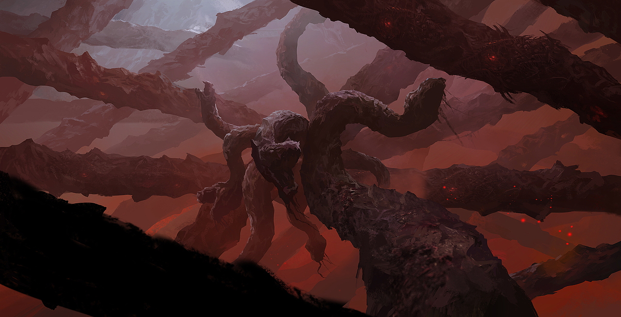 《侍神令》的一些概念图