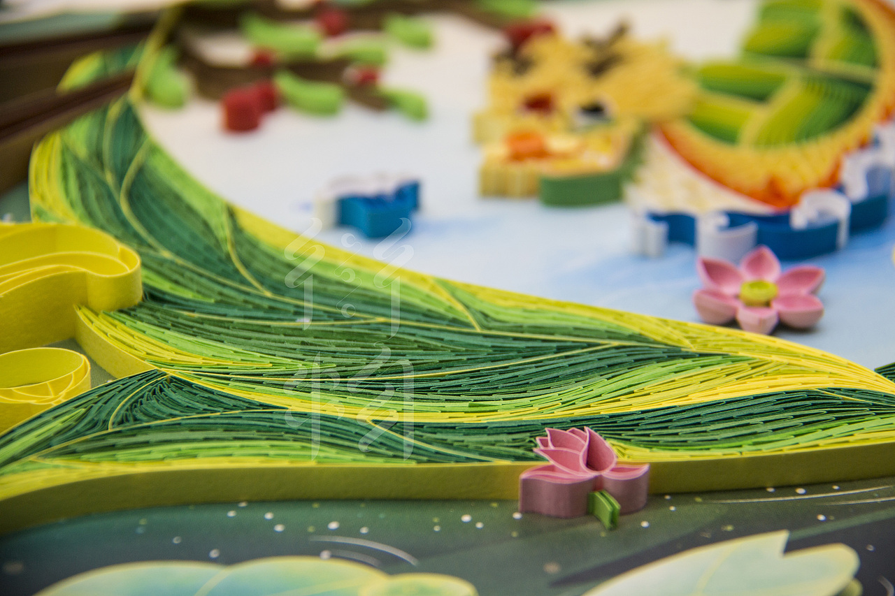 衍物 - 《棕意》端午节主图衍纸装饰画（图ZMjUzNzc2MjAw） - 其他手工艺 - 站酷设计师黎凯泉原创素材 - 站酷ZCOOL