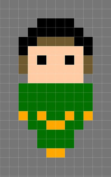 像素画【正义联盟】六人组