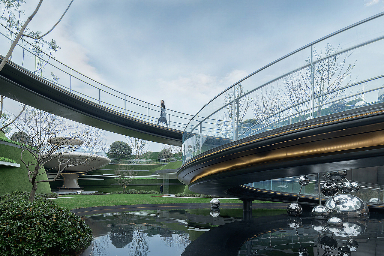 重庆领地观云府景观示范区