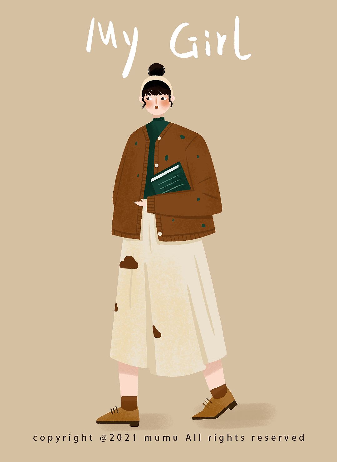 扁平风商业插画人物（图ZMjQyNTk4OTg0） - 商业插画 - 站酷设计师沐沐哒哒原创素材 - 站酷ZCOOL