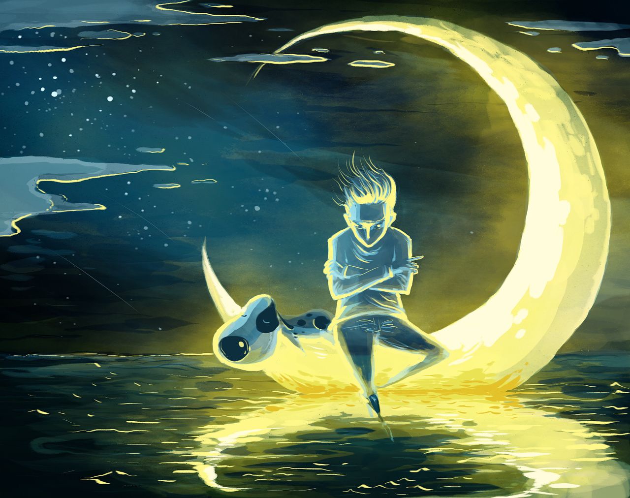 爱德华的奇幻世界 每日一画