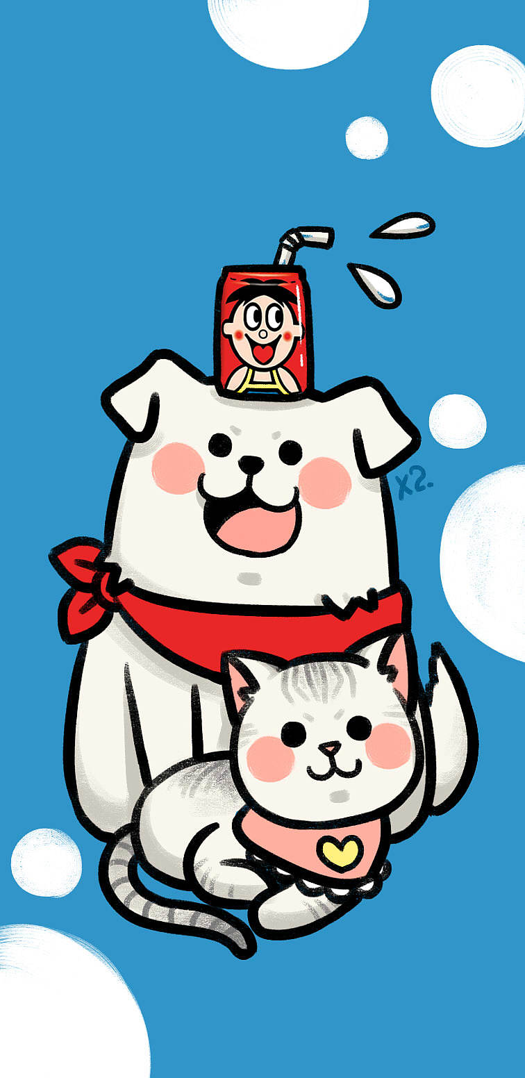 em...记录一下我好久没有发的板绘吧哈哈哈