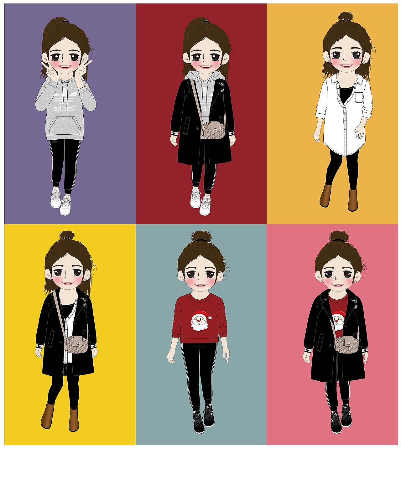 2018涂鸦穿搭合集