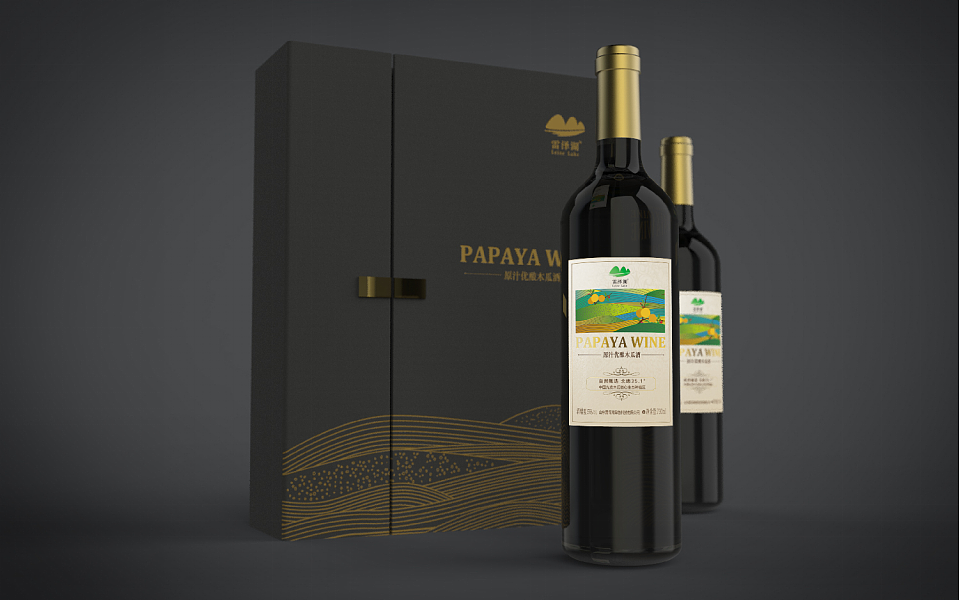 木瓜酒包装