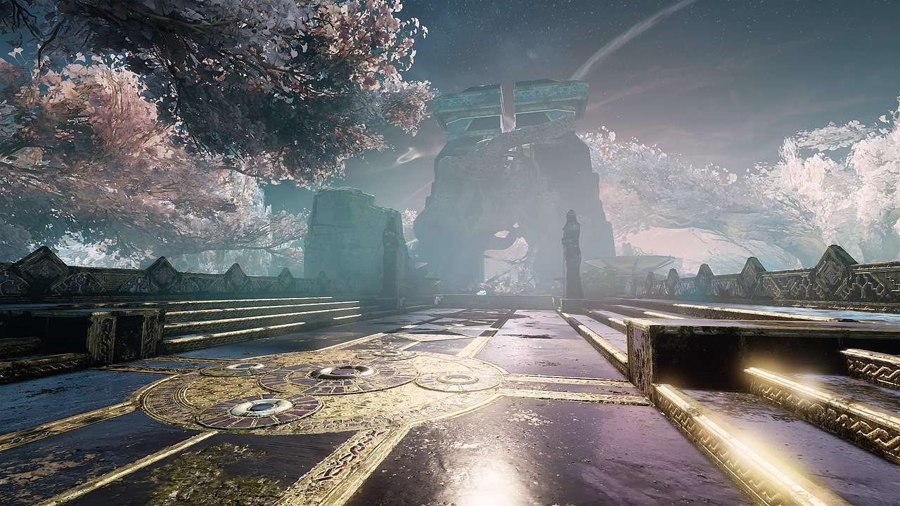 战神4风景拍摄照片