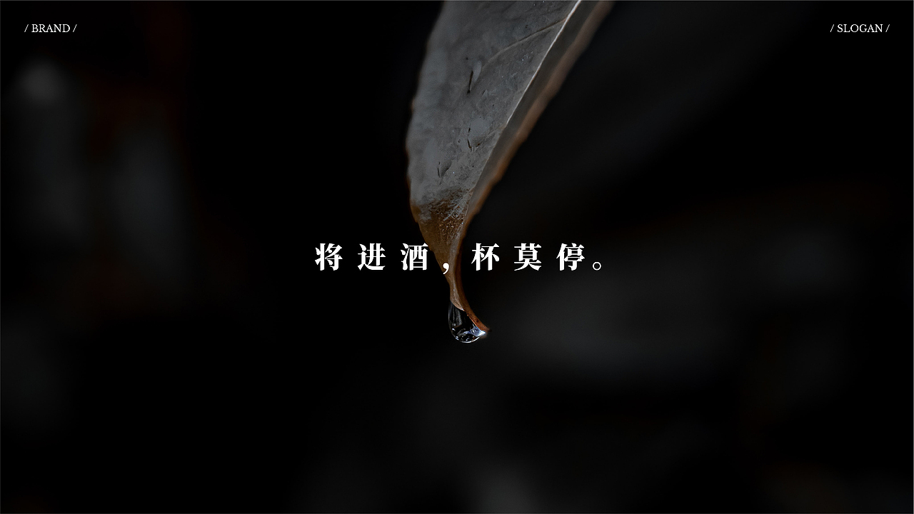 将进 | 东方美学酒饮品牌视觉设计