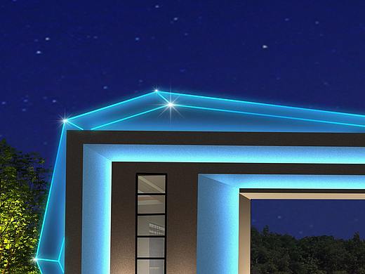 一个门的夜景（个人主页-ZMjYzMzEwNjA=） - 建筑设计 - 站酷设计师吴小妮576043622原创素材 - 站酷ZCOOL